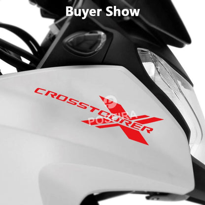 Honda Crosstourer VFR 1200X Sticker Seti | V4 Adventure Logosu - Sticker Master