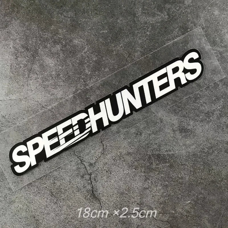 Sticker Master JDM Speed Hunters Sticker Oto Araç Motor 18cm Vinil Çıkartma Yapıştırma