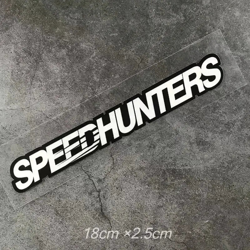 Sticker Master JDM Speed Hunters Sticker Oto Araç Motor 18cm Vinil Çıkartma Yapıştırma Sticker Master