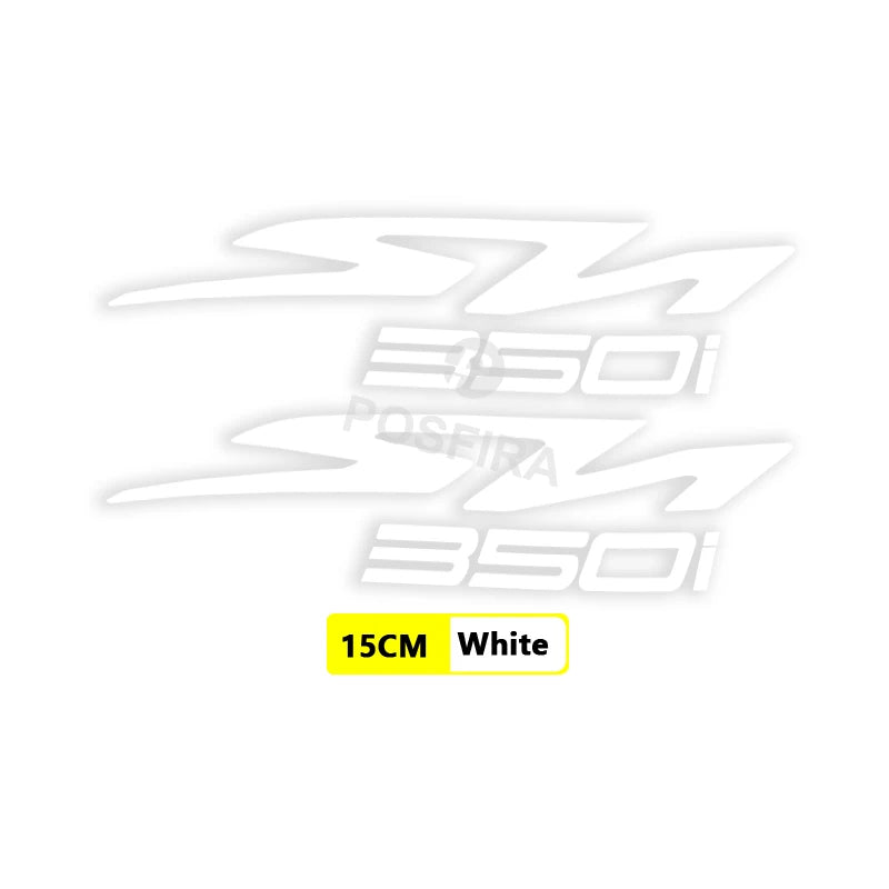 Honda SH 350i Sticker Seti | 2021-2025 Yan Grenaj Logosu (2 Adet) - Sticker Master