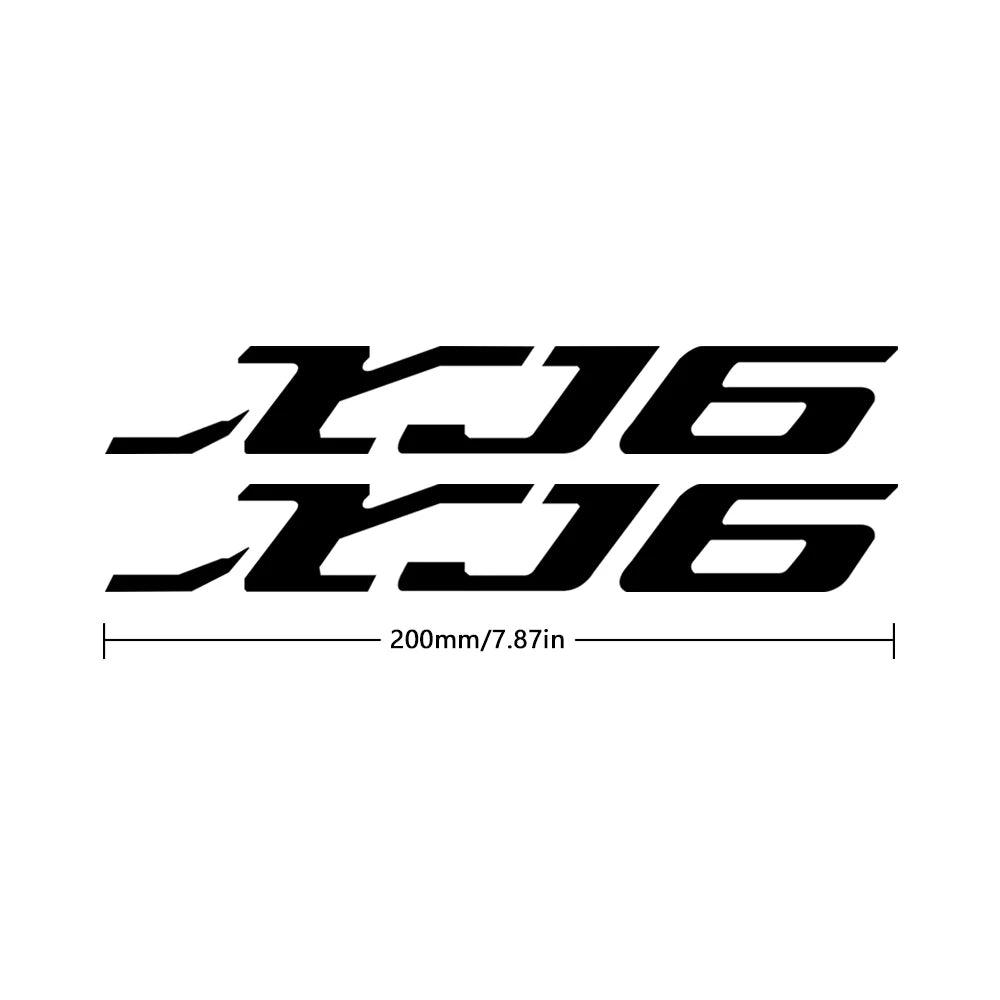 Sticker Master Yamaha XJ6 XJ6N XJ6F Diversion 2009 2010 2011 2012 2013 2014 2015 için Motosiklet Çıkartması Su Geçirmez  Sticker Oto Araç Motor Çıkartma Etiket 2 Adet