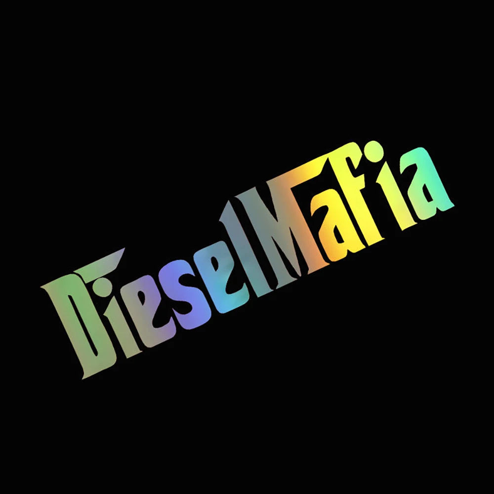 Diesel Mafia Holografik Araba Stickerı | Sticker Master