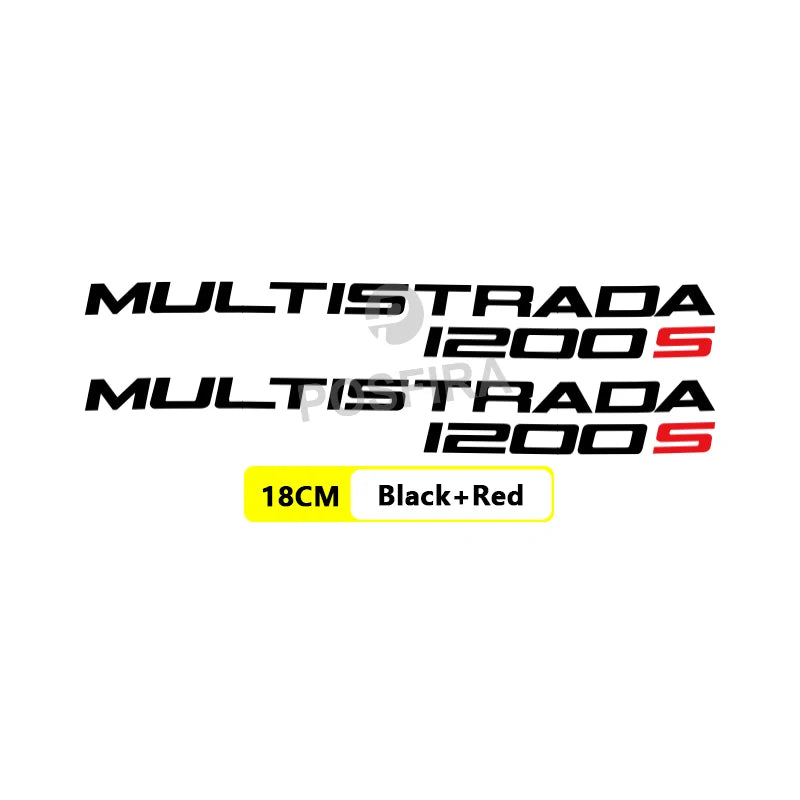 Ducati Multistrada 1200S Sticker Seti Su Geçirmez | Sticker Master