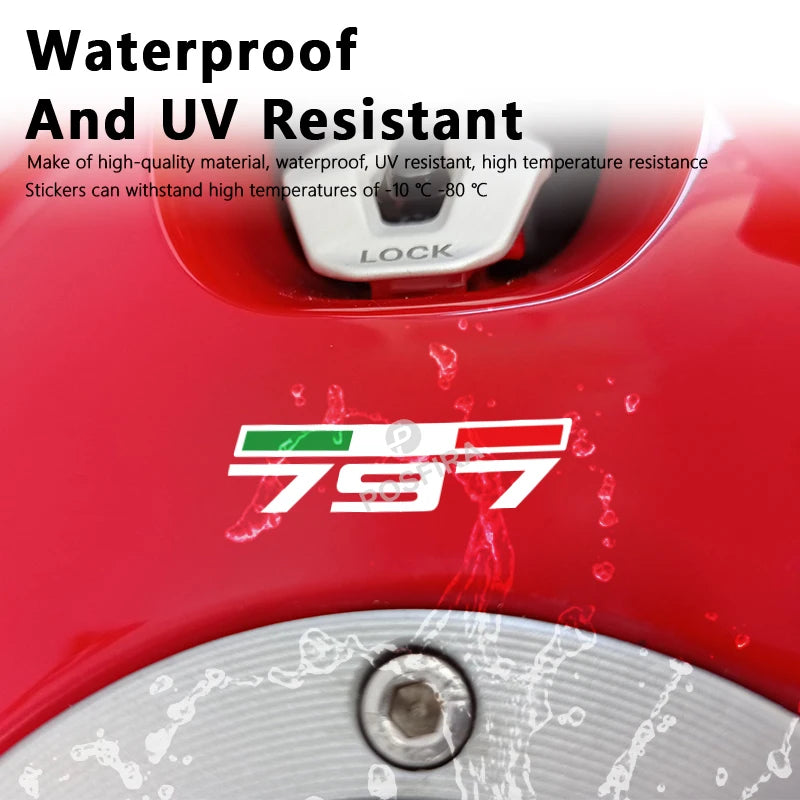 Ducati Monster 797 Motosiklet Sticker Seti | Sticker Master