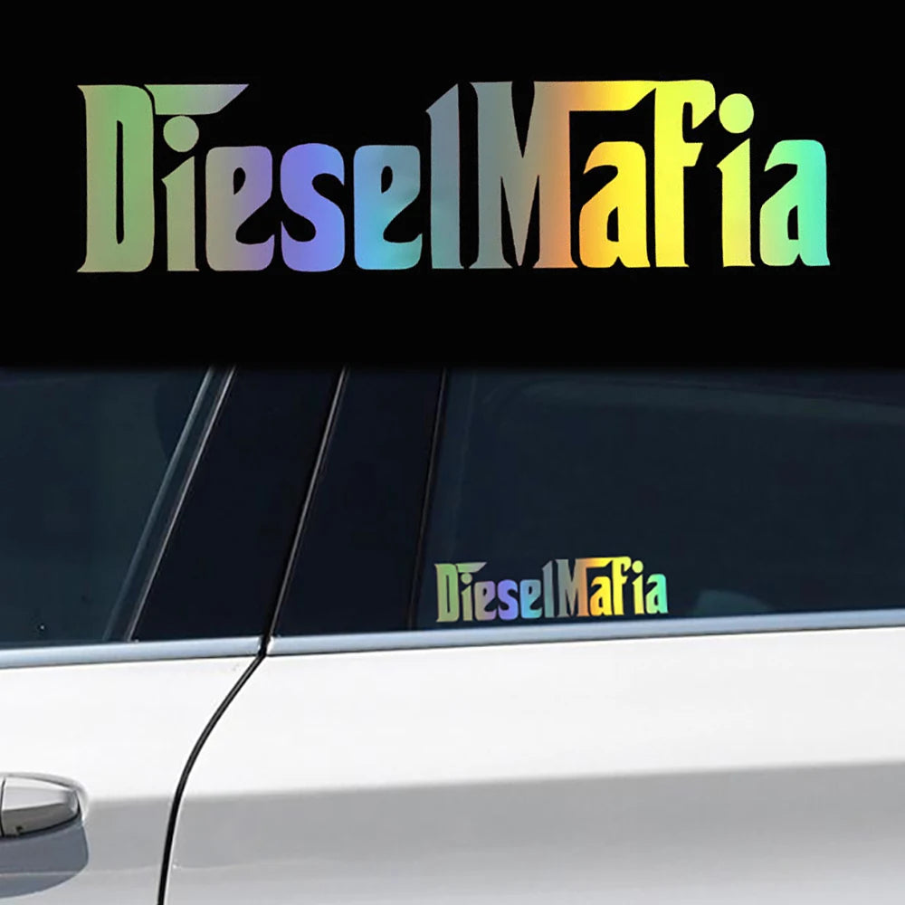 Diesel Mafia Holografik Araba Stickerı | Sticker Master