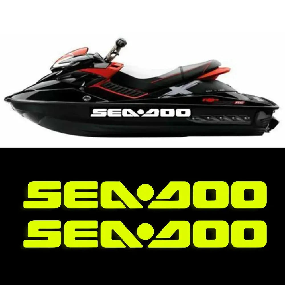 Sticker Master Sea-Doo Logo Sticker Seti Çıkartma Etiket - Sticker Master
