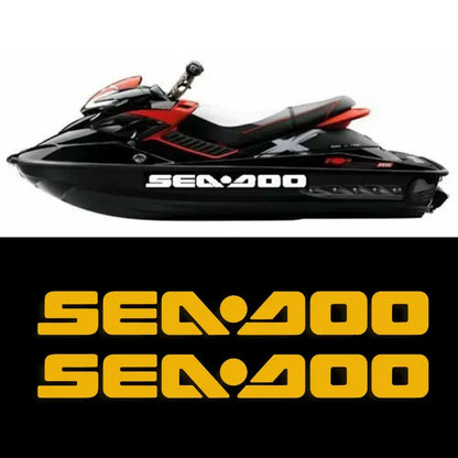 Sticker Master Sea-Doo Logo Sticker Seti Çıkartma Etiket - Sticker Master