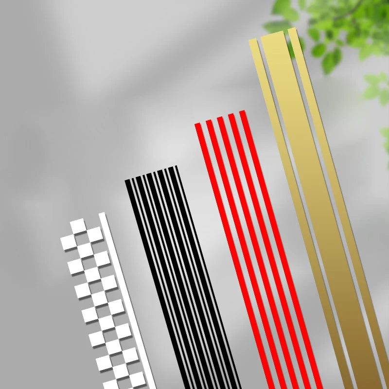 Sticker Master 50 Cm Çizgi Motor Sticker (Yakıt Deposu, Gövde, Kask)