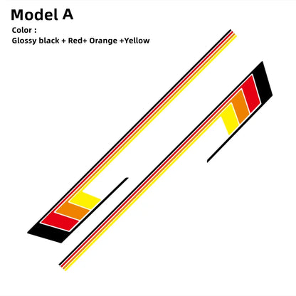 Suzuki Jimny Sticker Seti | 3 ve 5 Kapı Uyumlu Retro Sport Yan Şerit - Sticker Master