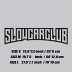Sticker Master "SLOW CAR CLUB" JDM Ön Cam Sticker Sticker Master