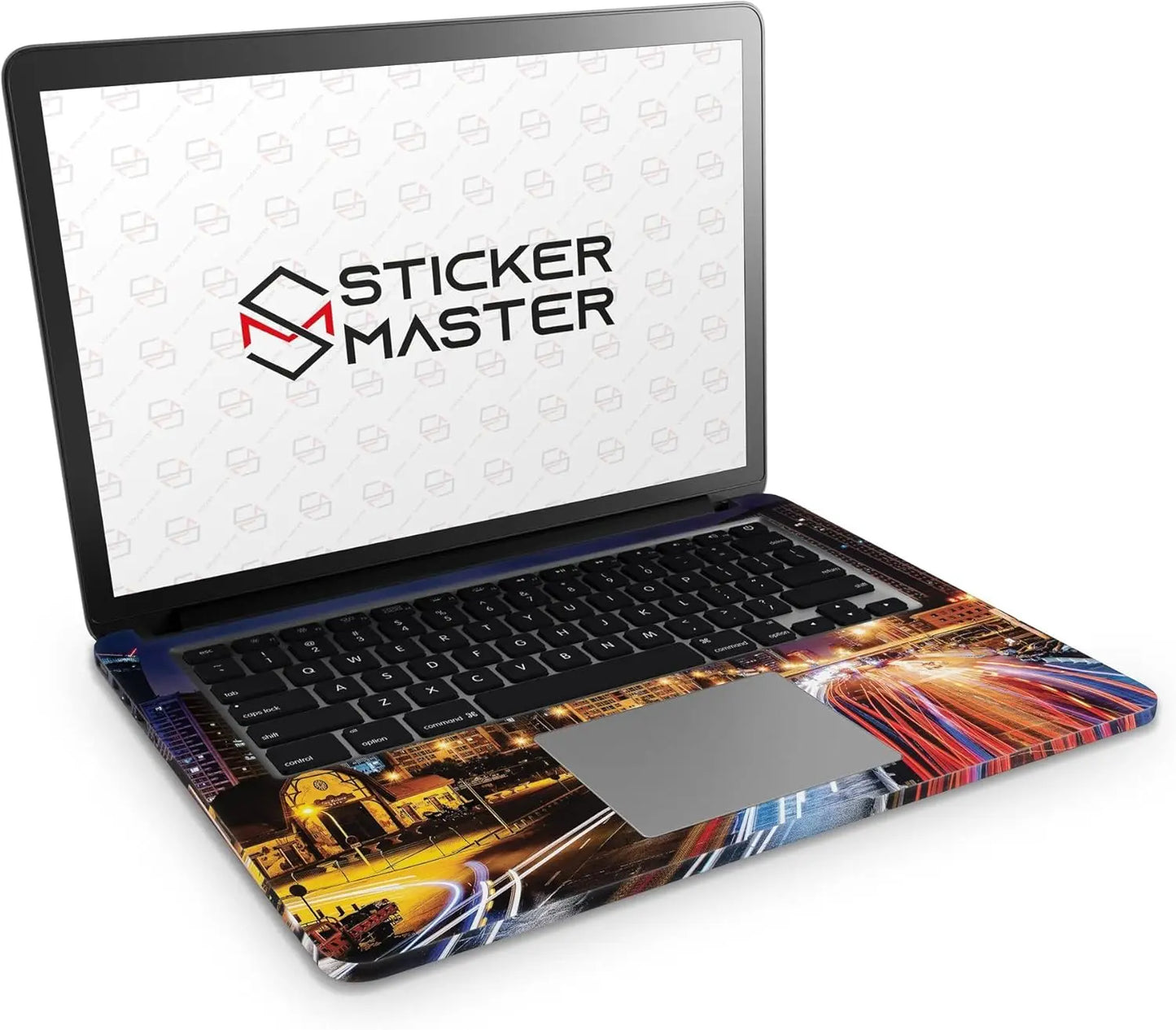 Sticker Master City Life Evrensel Sticker Dizüstü Bilgisayar Vinil Sticker Decal 12" 13" 13.3" 14" 15" 15.4" 15.6 inç Dizüstü Bilgisayar Çıkartma Koruyucu Macbook Asus Acer Hp Lenovo Huawei Dell İçin - Sticker Master