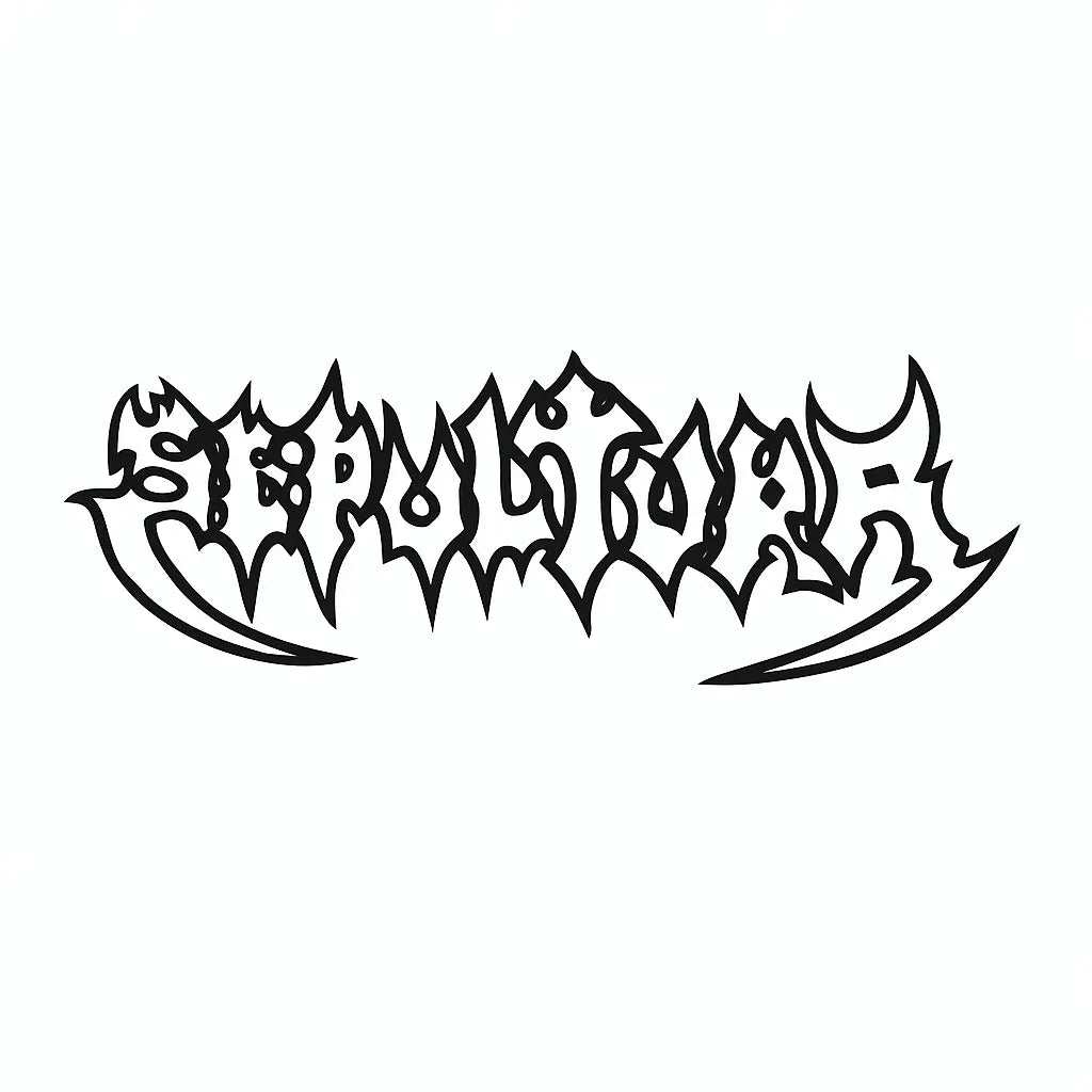 Sticker Master Sepultura Sticker - Metal Grubu Temalı Dayanıklı Etiket - 20 Cm Sticker Master