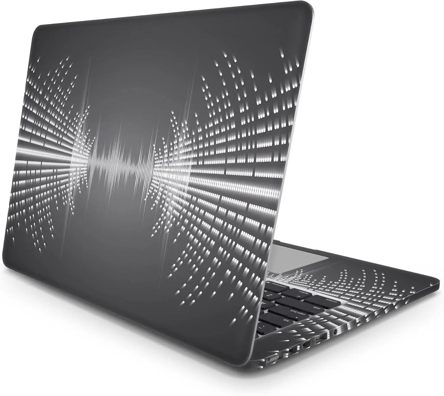 Sticker Master Sound Waves Evrensel Sticker Dizüstü Bilgisayar Vinil Sticker Decal 12" 13" 13.3" 14" 15" 15.4" 15.6 inç Dizüstü Bilgisayar Çıkartma Koruyucu Macbook Asus Acer Hp Lenovo Huawei Dell İçin - Sticker Master