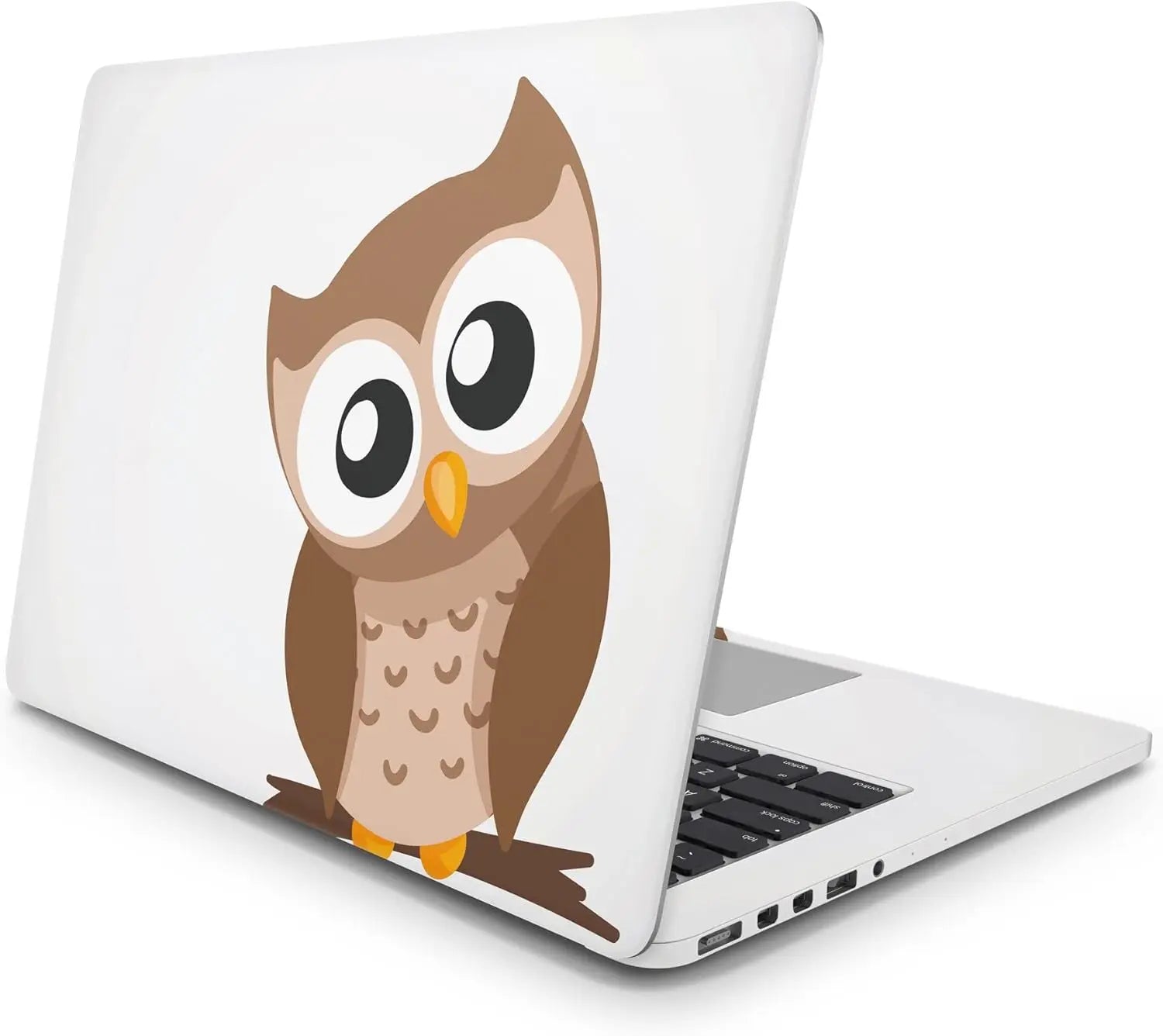 Sticker Master Cute Owl Evrensel Sticker Dizüstü Bilgisayar Vinil Sticker Decal 12" 13" 13.3" 14" 15" 15.4" 15.6 inç Dizüstü Bilgisayar Çıkartma Koruyucu Macbook Asus Acer Hp Lenovo Huawei Dell İçin - Sticker Master