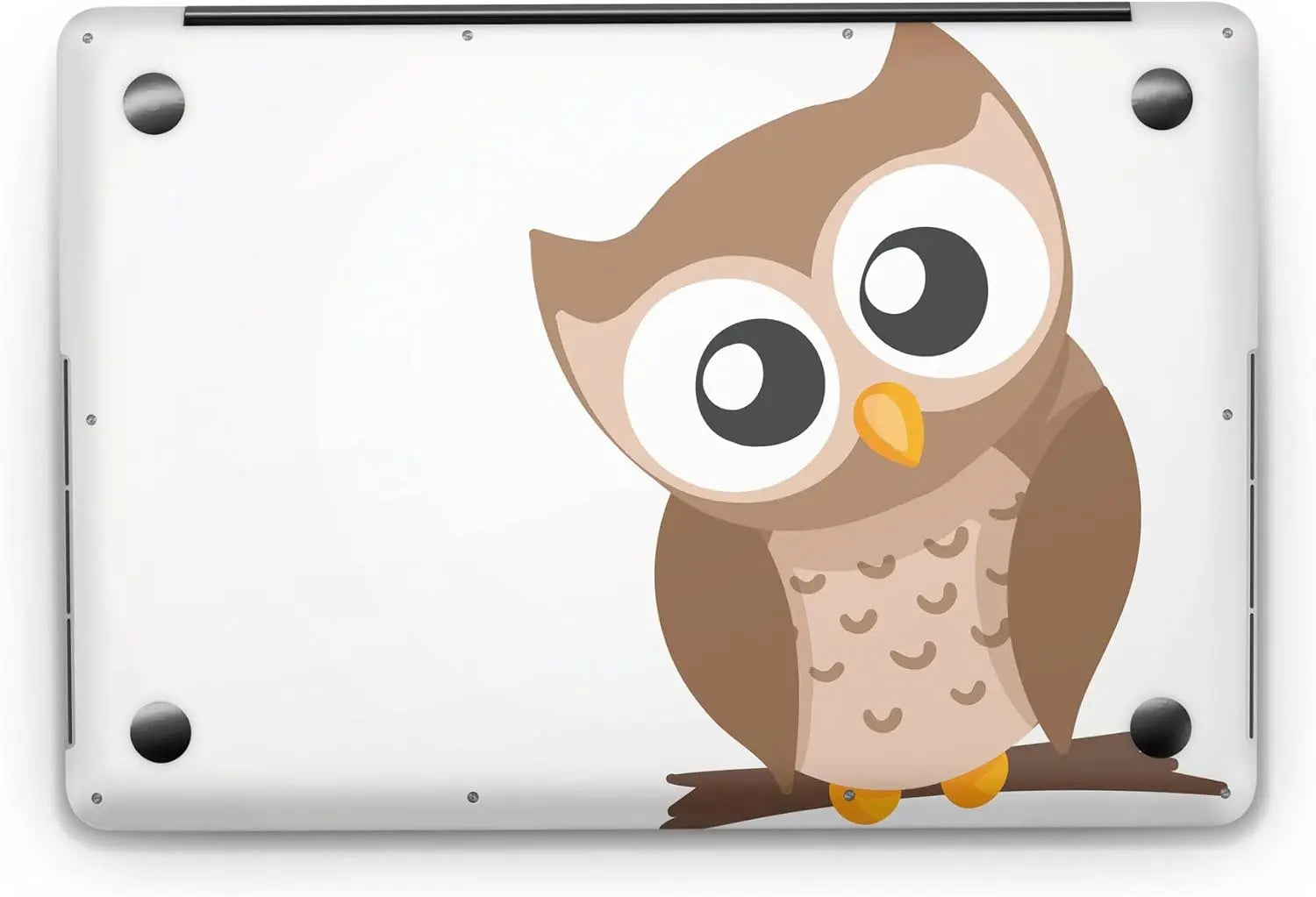 Sticker Master Cute Owl Evrensel Sticker Dizüstü Bilgisayar Vinil Sticker Decal 12" 13" 13.3" 14" 15" 15.4" 15.6 inç Dizüstü Bilgisayar Çıkartma Koruyucu Macbook Asus Acer Hp Lenovo Huawei Dell İçin - Sticker Master