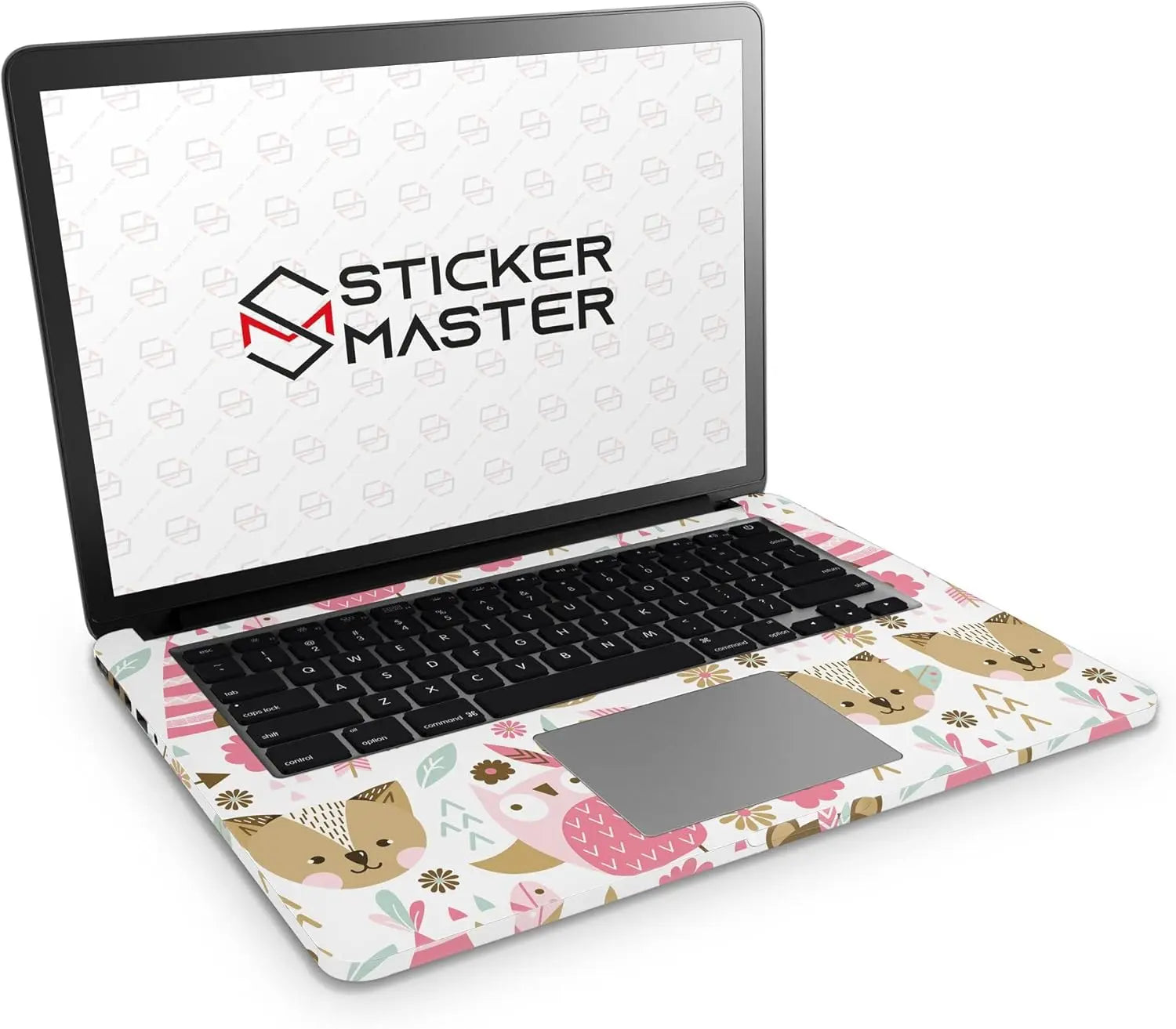 Sticker Master Pink Animal Evrensel Sticker Dizüstü Bilgisayar Vinil Sticker Decal 12" 13" 13.3" 14" 15" 15.4" 15.6 inç Dizüstü Bilgisayar Çıkartma Koruyucu Macbook Asus Acer Hp Lenovo Huawei Dell İçin - Sticker Master