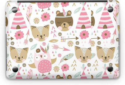 Sticker Master Pink Animal Evrensel Sticker Dizüstü Bilgisayar Vinil Sticker Decal 12" 13" 13.3" 14" 15" 15.4" 15.6 inç Dizüstü Bilgisayar Çıkartma Koruyucu Macbook Asus Acer Hp Lenovo Huawei Dell İçin - Sticker Master