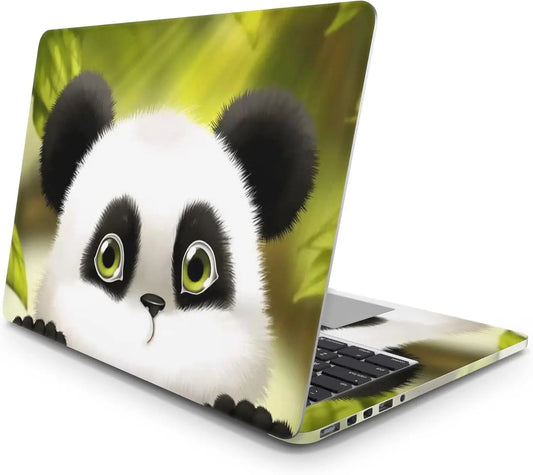 Sticker Master Panda Evrensel Sticker Dizüstü Bilgisayar Vinil Sticker Decal 12" 13" 13.3" 14" 15" 15.4" 15.6 inç Dizüstü Bilgisayar Çıkartma Koruyucu Macbook Asus Acer Hp Lenovo Huawei Dell İçin - Sticker Master