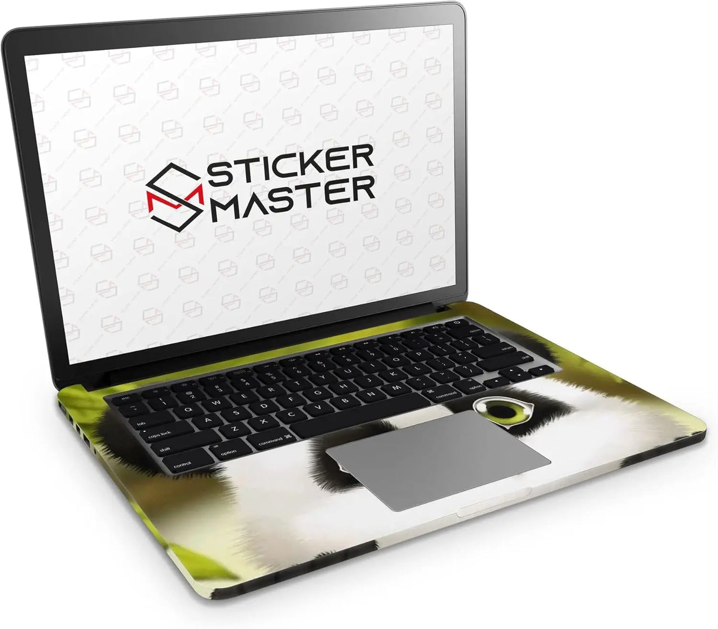 Sticker Master Panda Evrensel Sticker Dizüstü Bilgisayar Vinil Sticker Decal 12" 13" 13.3" 14" 15" 15.4" 15.6 inç Dizüstü Bilgisayar Çıkartma Koruyucu Macbook Asus Acer Hp Lenovo Huawei Dell İçin - Sticker Master