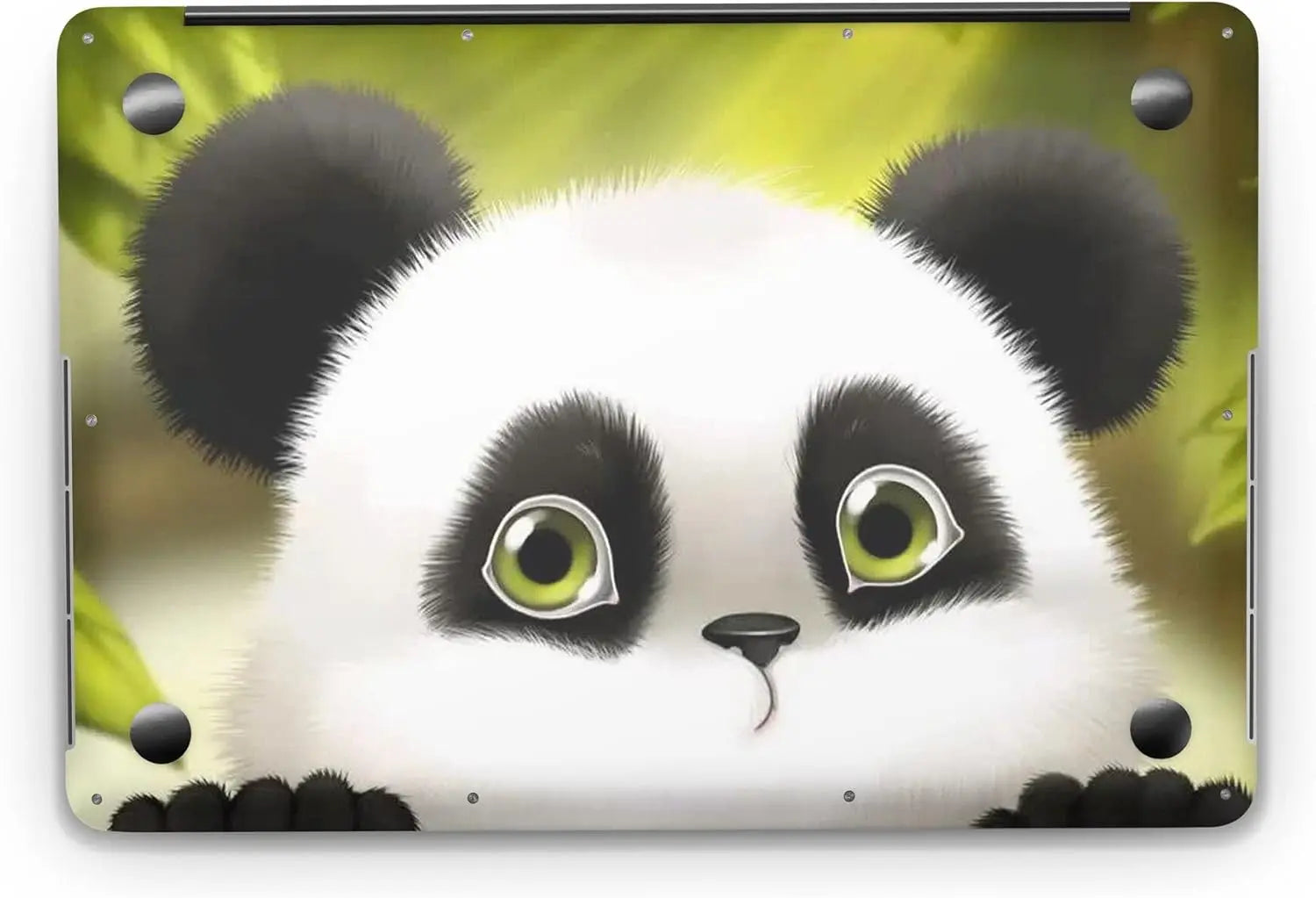 Sticker Master Panda Evrensel Sticker Dizüstü Bilgisayar Vinil Sticker Decal 12" 13" 13.3" 14" 15" 15.4" 15.6 inç Dizüstü Bilgisayar Çıkartma Koruyucu Macbook Asus Acer Hp Lenovo Huawei Dell İçin - Sticker Master