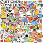 Sevimli Sticker Seti | 100 Parça Karışık Karikatür Paketi | Sticker Master