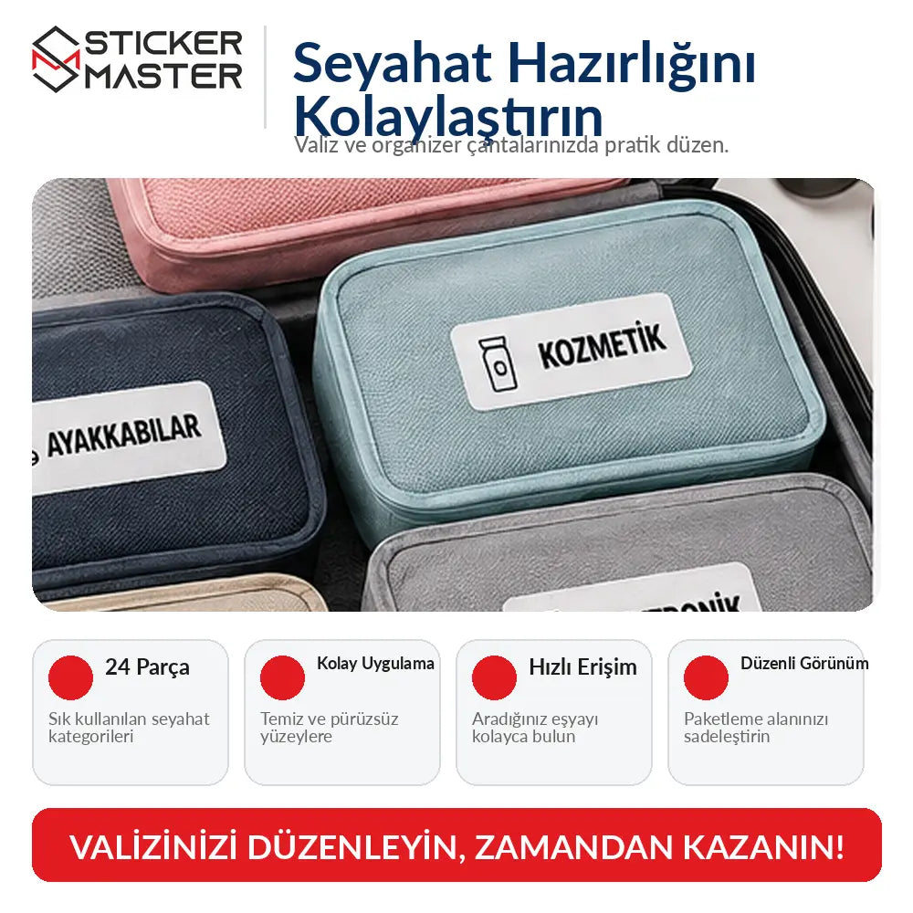 Seyahat Valizi ve Bavul Icerik Etiket Seti-promo