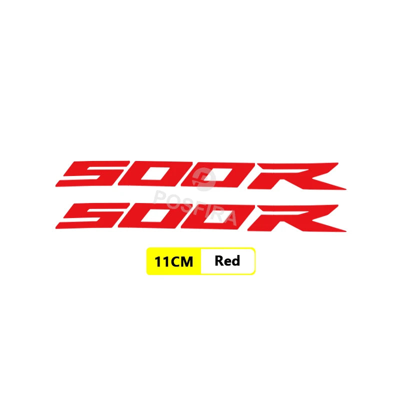 Honda CBR500R Sticker Seti | 2013-2024 Yan Grenaj Logosu (2 Adet) - Sticker Master