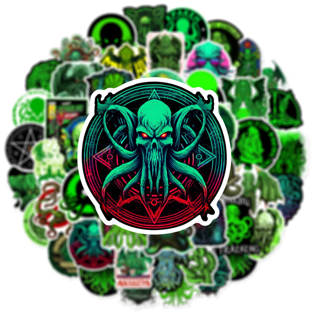 50’li Cthulhu Sticker Seti | Sticker Master