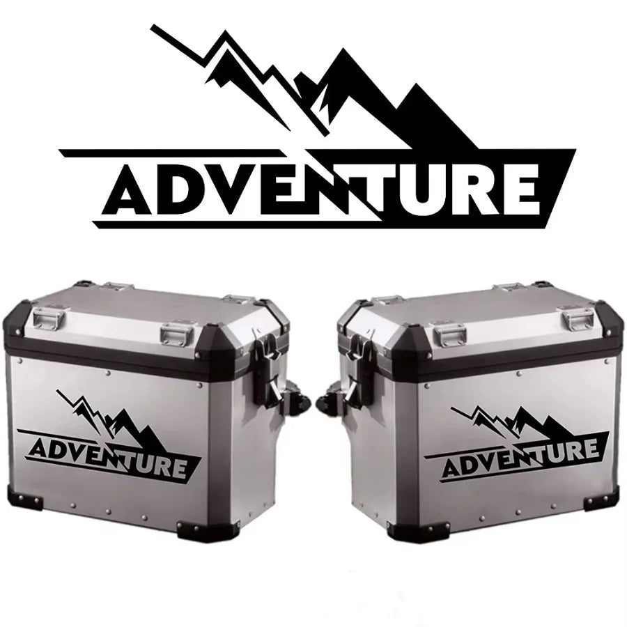 Adventure Motosiklet Sticker Seti Su Geçirmez | Sticker Master