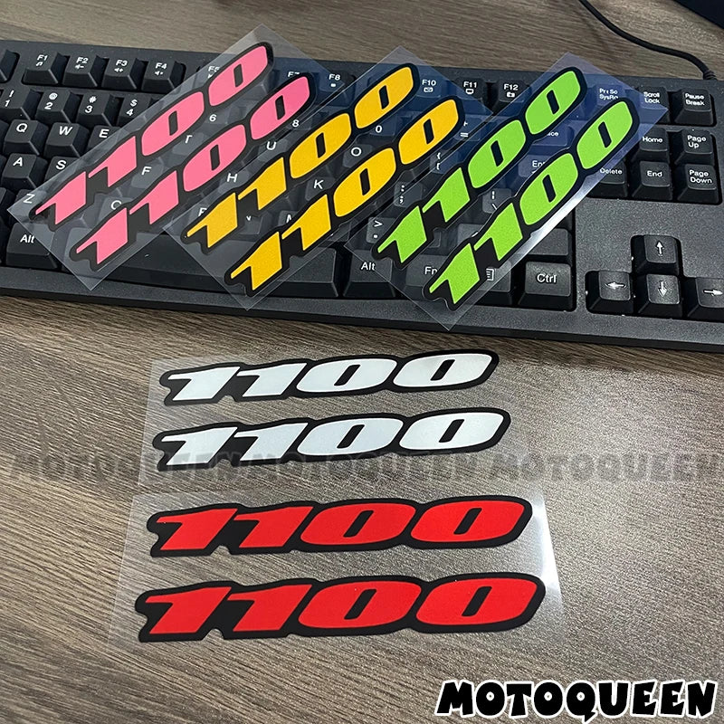 1100 Motosiklet Sticker Seti Su Geçirmez | Sticker Master