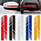 Sticker Master Araba Şerit Çıkartmalar Dikiz Aynası Vinil Çıkartmalar Dekorasyon Moda Styling Su Geçirmez Sticker Dış Aksesuarlar 2 Adet Sağ Ve Sol