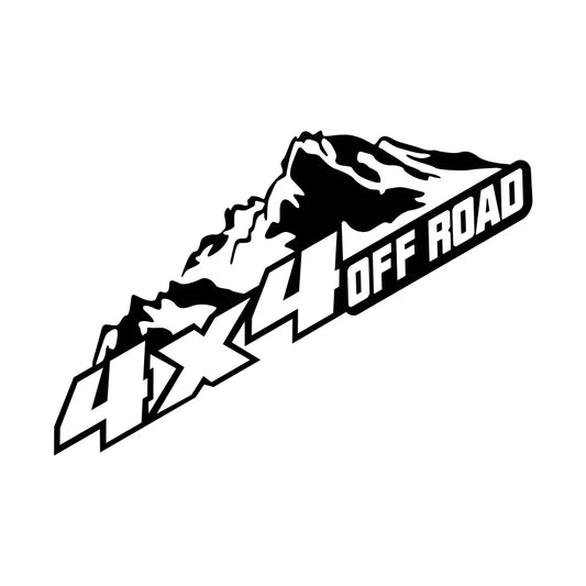 4x4 Off Road Dağ Macerası Sticker 21x7 Cm|Sticker Master