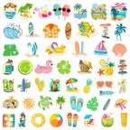 50’li Yaz Tatili Plaj Sticker Seti | Sticker Master