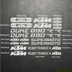 KTM Duke 890 Sticker Set Waterproof | Sticker Master