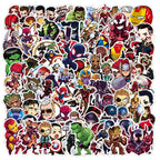 Disney Cool Super Kahraman Anime Sticker Set | Sticker Master