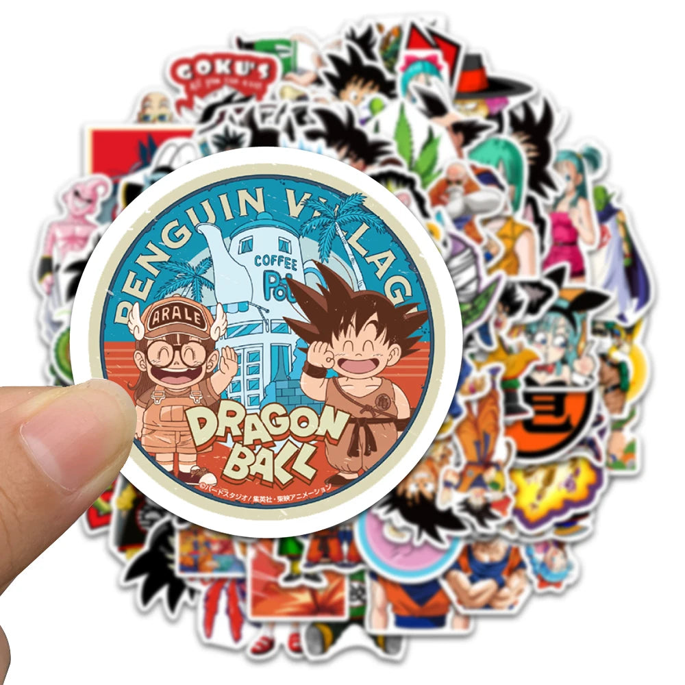 100’lü Dragon Ball Anime Sticker Seti | Sticker Master