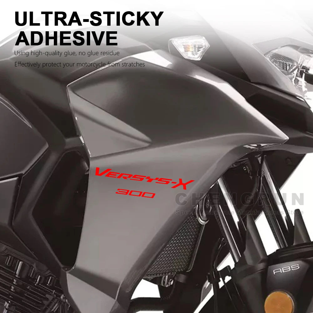 Sticker Master Kawasaki Versys-X 300 Sticker Set – Suya Dayanıklı Vinil (2017-2021)