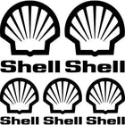 Shell Logo Sticker Seti Sponsor Etiketleri | Sticker Master