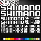 Shimano Bisiklet Sticker Seti Performans Kadro | Sticker Master