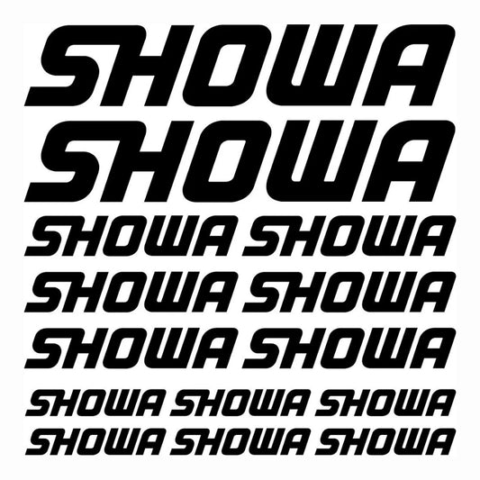Sticker Master Showa Sponsor Sticker Set – 15’li Takım