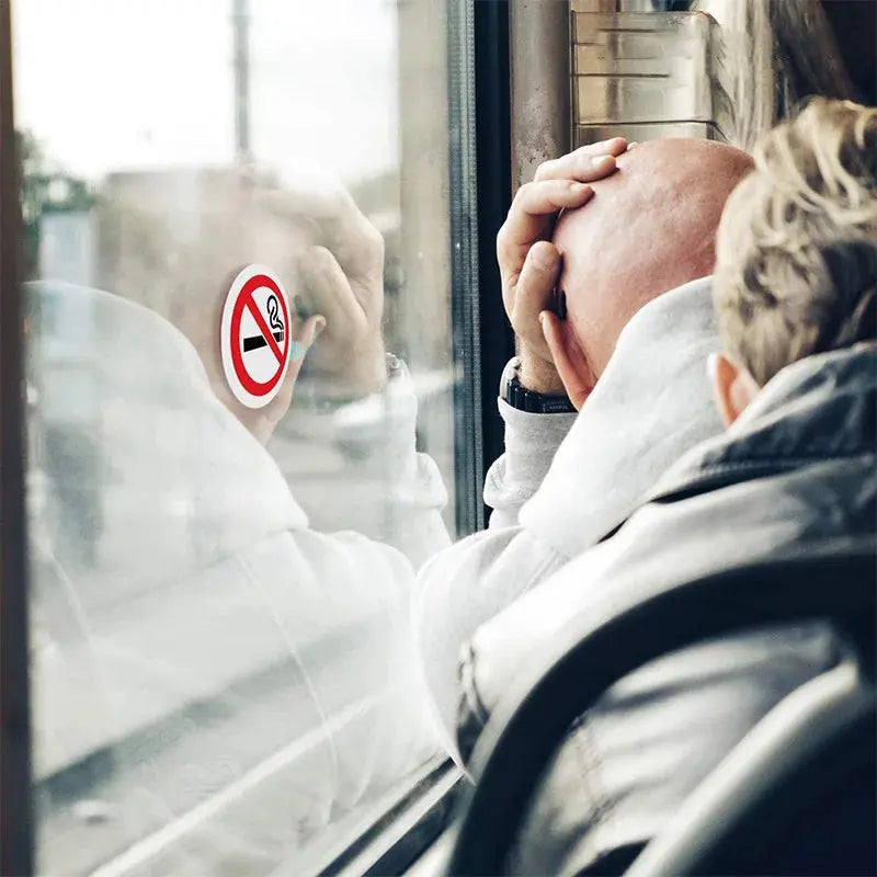 Sigara İçilmez İkaz Etiketi (4'lü Paket)|Sticker Master - Sticker Master