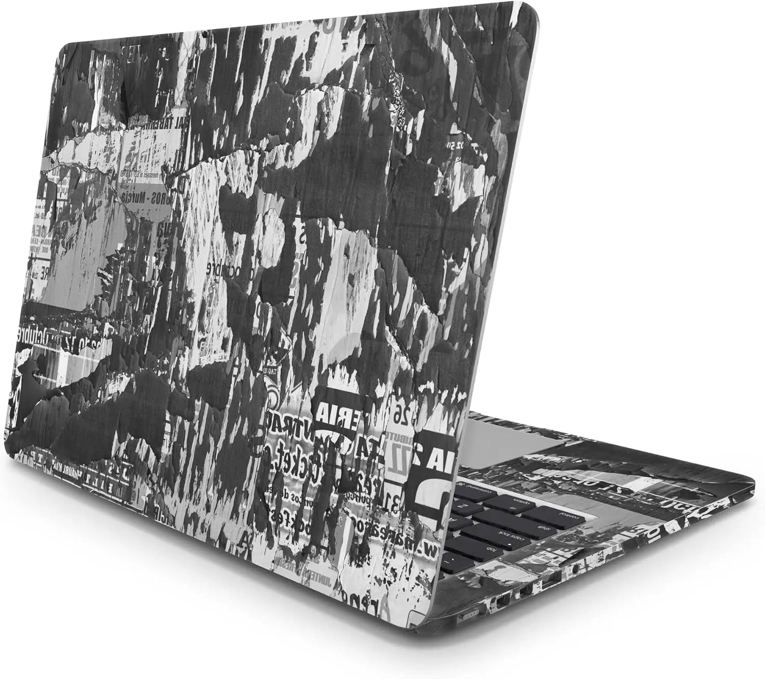 Sticker Master Graffiti Black Style Evrensel Sticker Dizüstü Bilgisayar Vinil Sticker Decal 12" 13" 13.3" 14" 15" 15.4" 15.6 inç Dizüstü Bilgisayar Çıkartma Koruyucu Macbook Asus Acer Hp Lenovo Huawei Dell İçin - Sticker Master