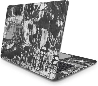 Sticker Master Graffiti Black Style Evrensel Sticker Dizüstü Bilgisayar Vinil Sticker Decal 12" 13" 13.3" 14" 15" 15.4" 15.6 inç Dizüstü Bilgisayar Çıkartma Koruyucu Macbook Asus Acer Hp Lenovo Huawei Dell İçin - Sticker Master