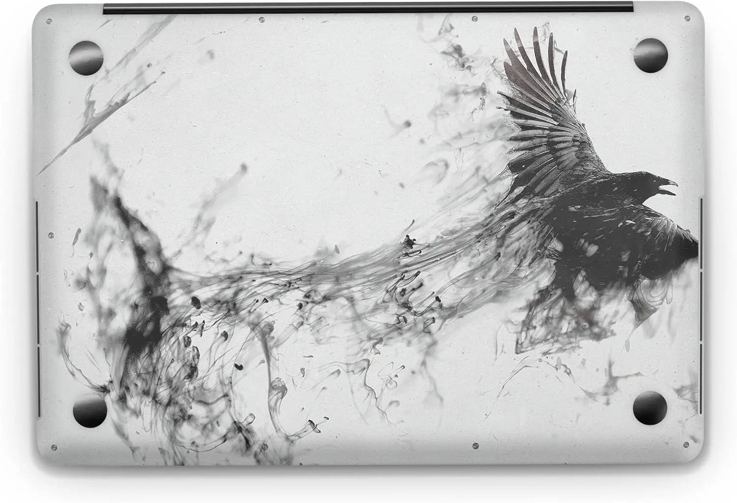 Sticker Master Black Eagle Evrensel Sticker Dizüstü Bilgisayar Vinil Sticker Decal 12" 13" 13.3" 14" 15" 15.4" 15.6 inç Dizüstü Bilgisayar Çıkartma Koruyucu Macbook Asus Acer Hp Lenovo Huawei Dell İçin - Sticker Master