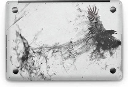 Sticker Master Black Eagle Evrensel Sticker Dizüstü Bilgisayar Vinil Sticker Decal 12" 13" 13.3" 14" 15" 15.4" 15.6 inç Dizüstü Bilgisayar Çıkartma Koruyucu Macbook Asus Acer Hp Lenovo Huawei Dell İçin - Sticker Master