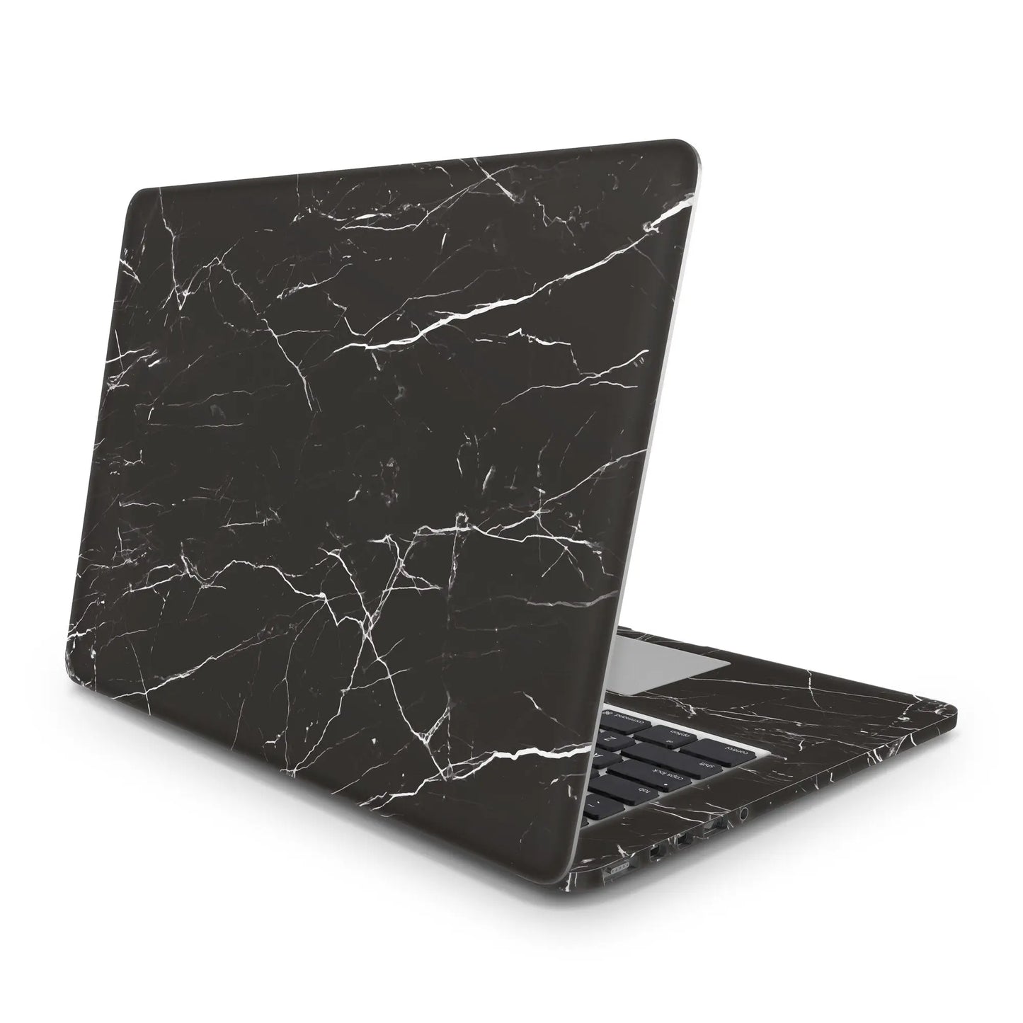 Sticker Master Black Marble 1 Evrensel Sticker Dizüstü Bilgisayar Vinil Sticker Decal 12" 13" 13.3" 14" 15" 15.4" 15.6 inç Dizüstü Bilgisayar Çıkartma Koruyucu Macbook Asus Acer Hp Lenovo Huawei Dell İçin - Sticker Master