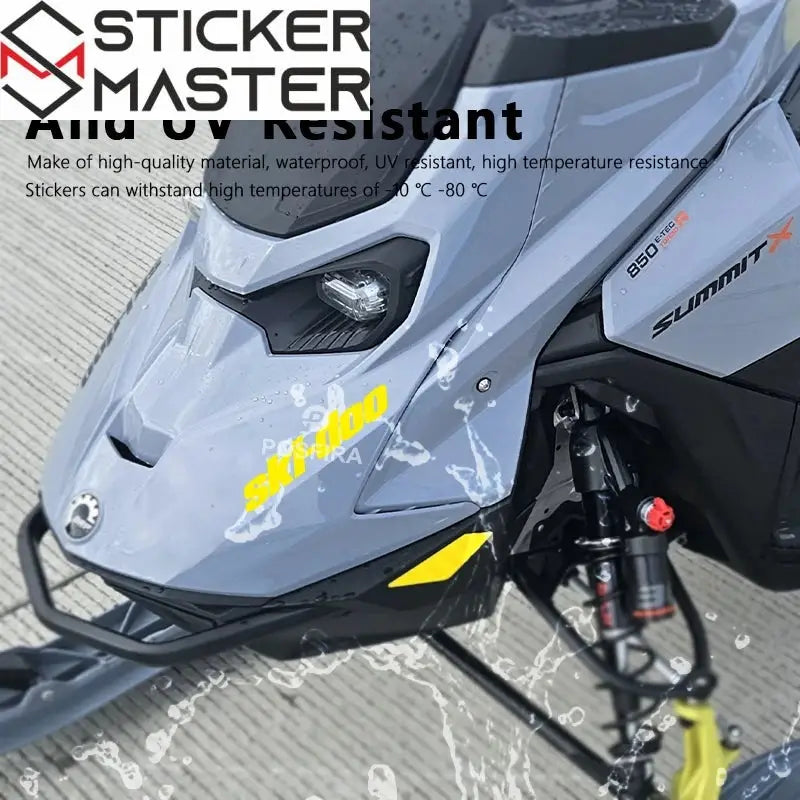 Ski-Doo Sticker | BRP Summit ve Renegade Kar Motoru Decal (21 cm) Sticker Master