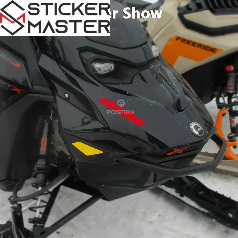 Ski-Doo Sticker | BRP Summit ve Renegade Kar Motoru Decal (21 cm) Sticker Master