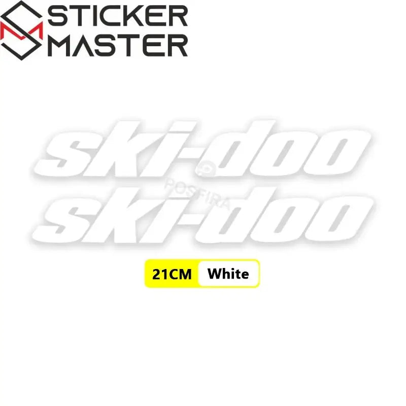 Ski-Doo Sticker | BRP Summit ve Renegade Kar Motoru Decal (21 cm) Sticker Master