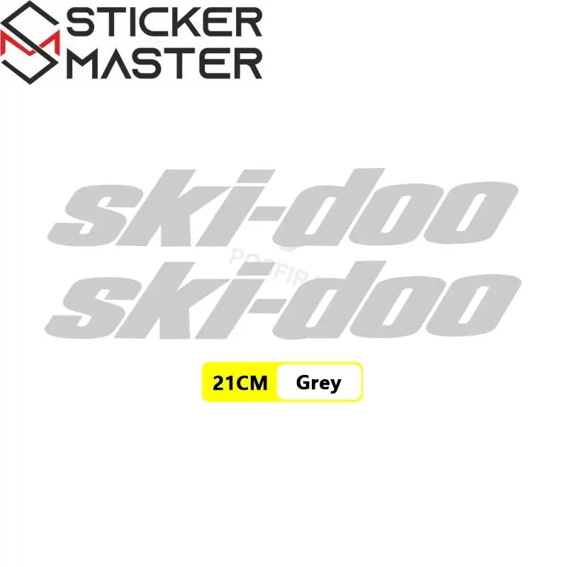 Ski-Doo Sticker | BRP Summit ve Renegade Kar Motoru Decal (21 cm) Sticker Master